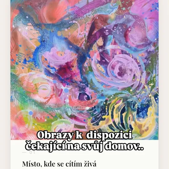 Obrazy k dispozici čekající na svůj domov