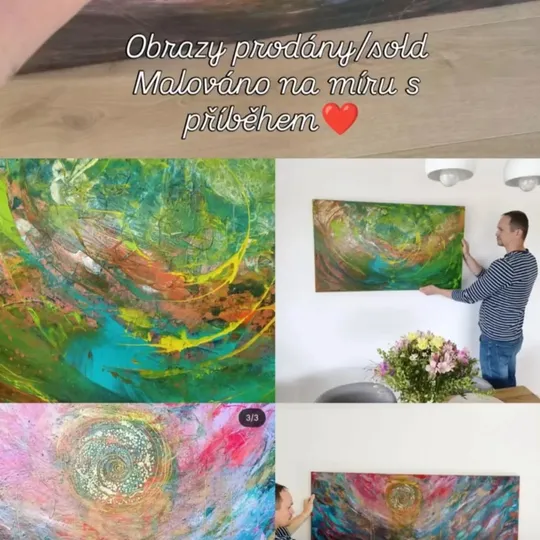 Obrazy s příběhem na zakázku